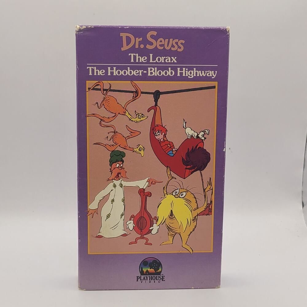 The Lorax & The Hoober-Bloob Highway Dr. Seuss Video Beta 1985 used